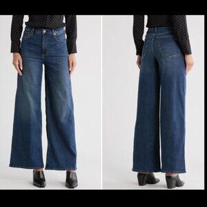 “Rage & Bone”- Serena High Waist Wide Leg Jeans – [Color: ‘Bogart’] Retail $278